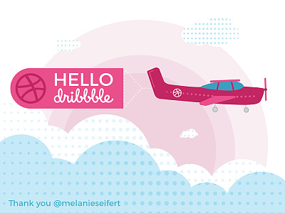 Hello Dribbble debut dribbble graphic design illustration