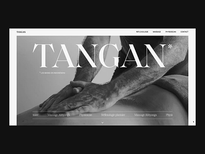 Tangan animation branding design ui ux webdesign