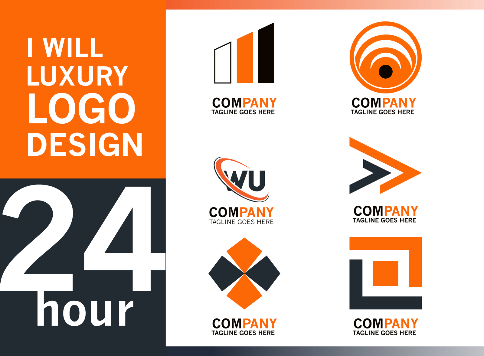 luxury logo design 24 hour by Mitun Borman on Dribbble