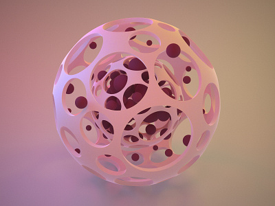3d sphere by Sasha D. on Dribbble