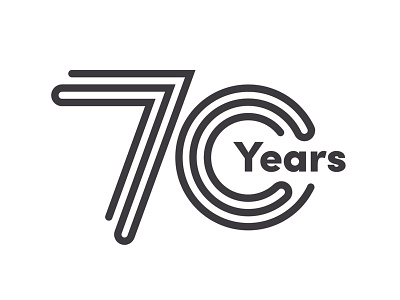 70th Anniversary Brand Badge