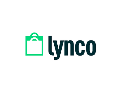 Lynco Logo app bag green icon logo sale shop shopping