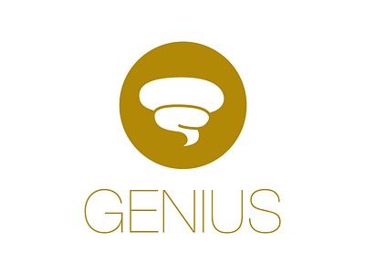 Genius Logo concept - THE HI-TECH POO