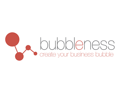 Bubbleness Logo - Startup Weekend 2013 bubble bubbleness business concept design logo