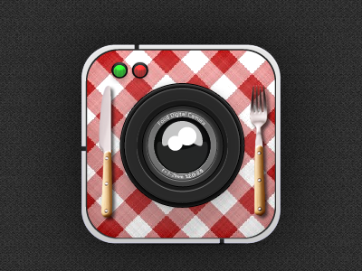 Food Icon Camera app camera food icon ios iphone mobile