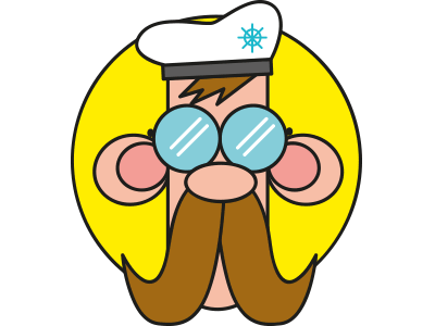 Sailors Pop character comics gif illustration movie outline picture pop sailors sea shapes
