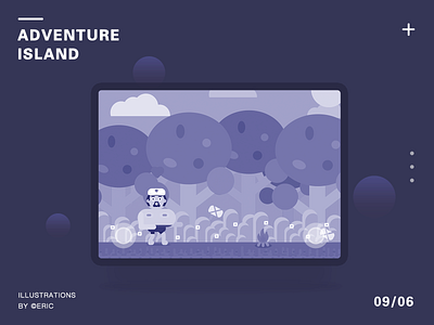 Adventure island ps 图标 插图 设计
