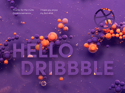 Hello Dribbble!