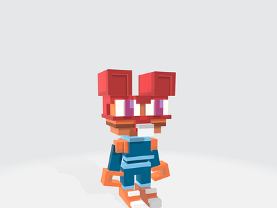 Timmy low poly voxel