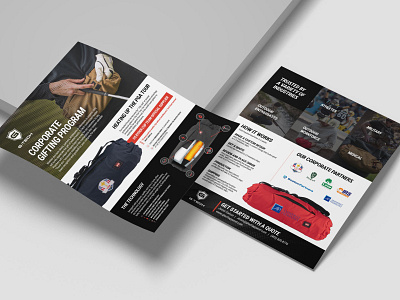 G-Tech Corporate Gifting One Sheeter brochure flyer graphic design indesign one sheeter