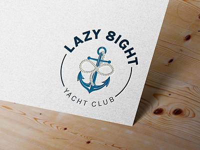 Lazy 8ight Yacht Club Logo