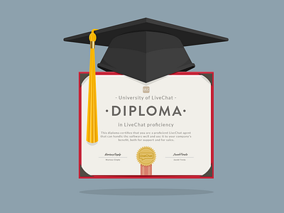 Diploma by Maciej Serafinowicz on Dribbble