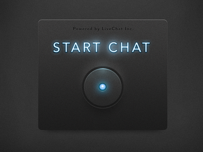 Chat Button for Websites 2013 button chat flashing futuristic glow glowing launch lighting livechat neon start