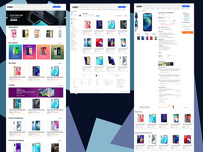 E-Commerce Website For Mobile Phones