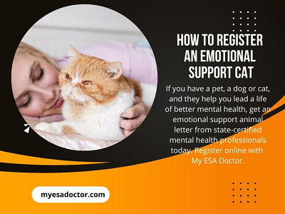 How to Register an Emotional Support Cat by My ESA Doctor on Dribbble