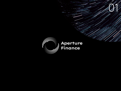 Aperture Finance logo design. branding finance logo ui web