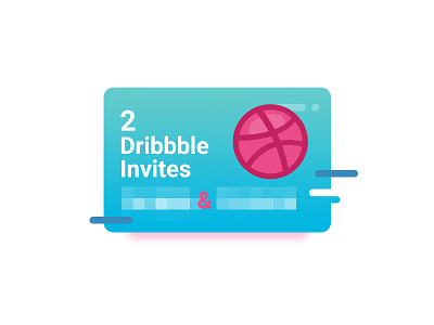 2 Dribbble Invites chengdu china dribbble invation invites
