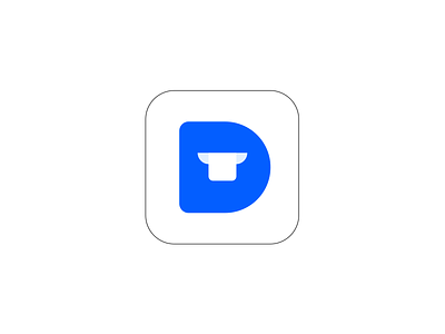 DT logo concept app branding icon logo