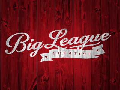 Big League Creative logo agency big league creative logo sports