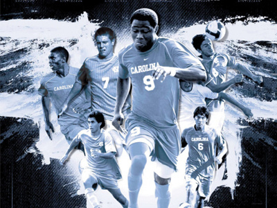 2010 University of North Carolina Men's Soccer poster football ncaa north carolina poster schedule soccer sports unc