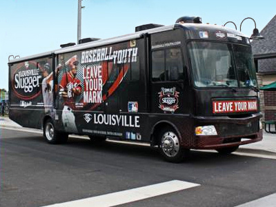 Louisville Slugger / Baseball Youth RV Wrap baseball louisville slugger mlb rv sports vehicle wrap