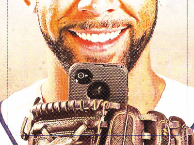 Magazine Feature with David Price baseball david price layout magazine mlb sports spread