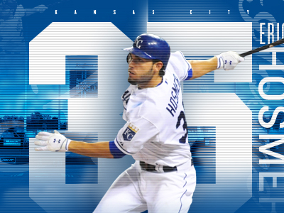 Download Eric Hosmer Baseball Bat Wallpaper