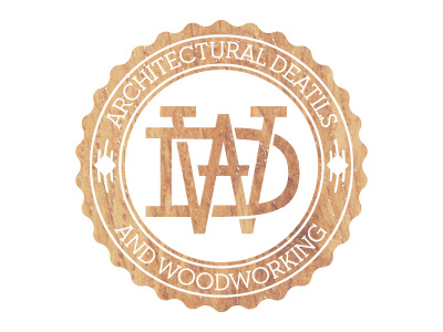 Woodworking Logo circle design logo monogram wood working