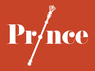 Prince prince red royal type typography