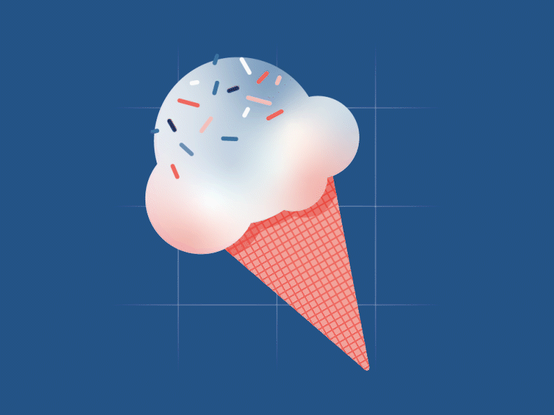 National Ice Cream Day aftereffects animation desgin icecream illustration motiongraphics summer