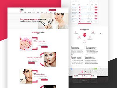 Kodi Professional beauty clean design kodi kodi professional landing landing page ui ux web web design website