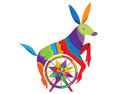 Hidalgo Donkey animals character design folklore hidalgo illustration mexican vector