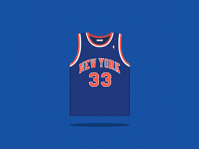 #33 Patrick Ewing 1985 — 2000 basketball classic hardwood knicks ny