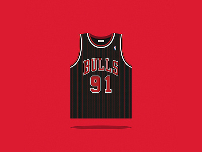 #91 Dennis Rodman 1995 — 1998