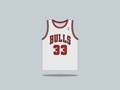 #33 Scottie Pippen 1987 — 1998