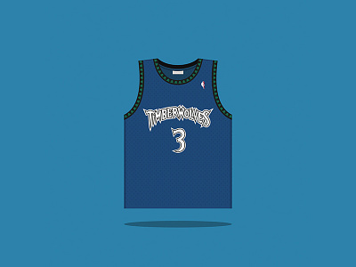 #3 Stephon Marbury 1996 — 1999 basketball classic hardwood minnesota nba timberwolves