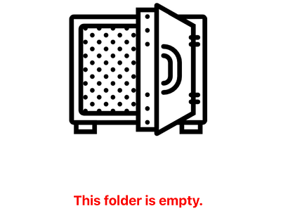 Empty Folder empty folder ios