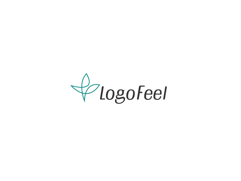 LogoFeel branding riyadh saudi turquoise emerald creative studio design feel logo