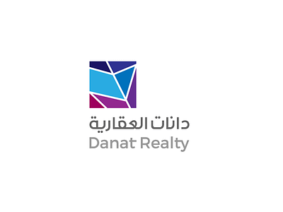 Danat blue colorful danat gradient network pink purple realestate realty saudi square
