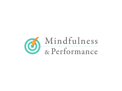 Logo for Mindfulness & Performance branding logo type