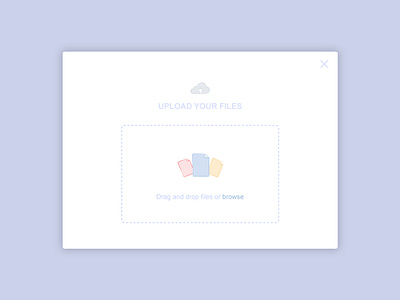 Daily UI Challenge 06 - File Upload