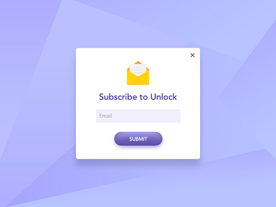 Daily UI Challenge 16 - Pop Up / Overlay