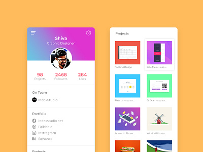 Daily UI Challenge 21 - User Profile