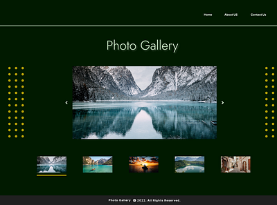 Photo Gallery Design with FIGMA 2022 desktop app figma figma color style photo gallery