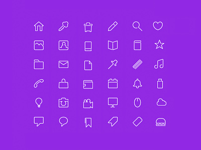 Line Icons design icon icons illustrator minimal icons stroke stroke icons vector