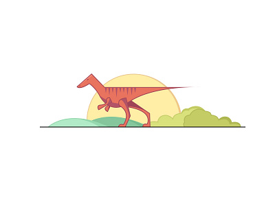 Dinosaur animal dinosaur illustration reptile vector