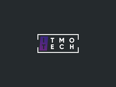 logo for IT-university — itmotech branding design graphic design illustration illustrator logo minimal vector