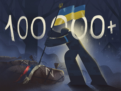 100,000+ russians occupants