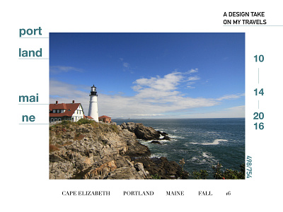 Cape Elizabeth adventure clean deconstructed deconstructed design lighthouse maine minimal outdoor advertising outdoors photography simple travel travel blog