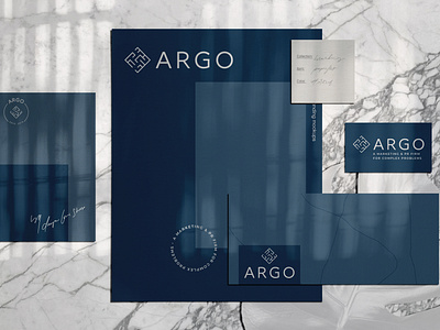 ARGO - A marketing & PR firm brand and identity brand design branding clean design graphic design illustration labyrinth logo logo design marketing minimal minimalist pr firm puzzle visual identity